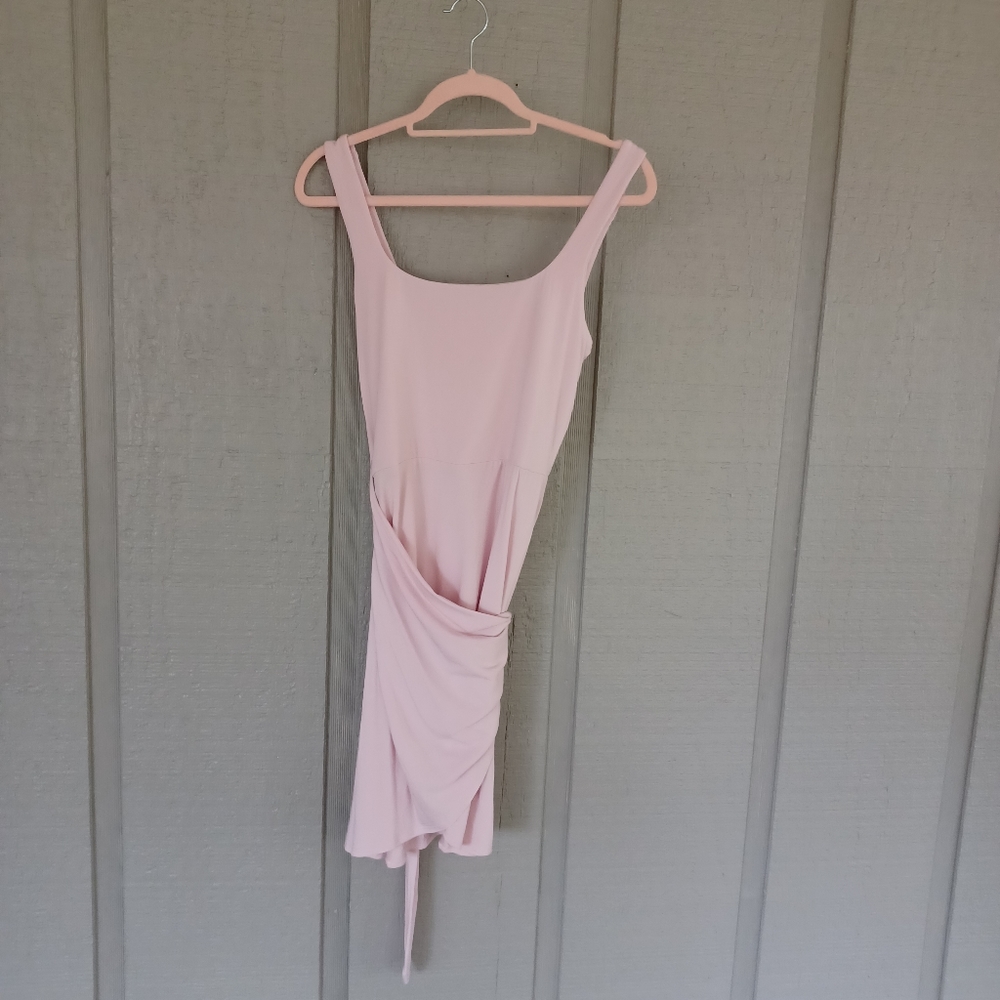 Aritzia Wilfred New Saturn Mini Dress Size M Sleeveless Jersey Preppy Women